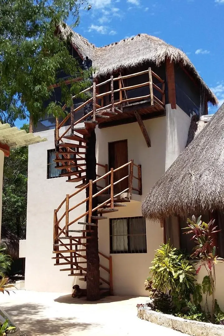 山林小屋 Pueblito Selva Chemuyil别墅 墨西哥