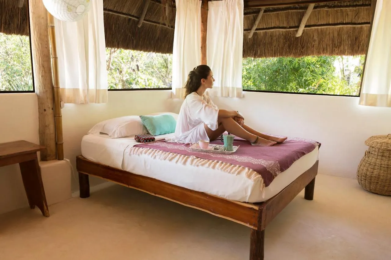 Pueblito Selva Chemuyil别墅 山林小屋