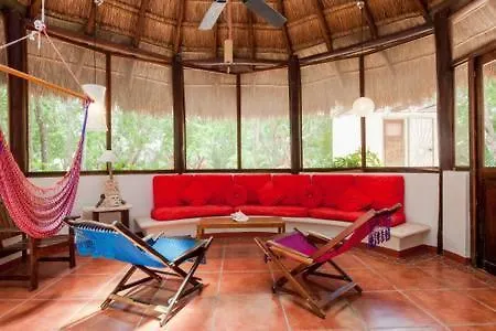 山林小屋 Pueblito Selva Chemuyil别墅 墨西哥