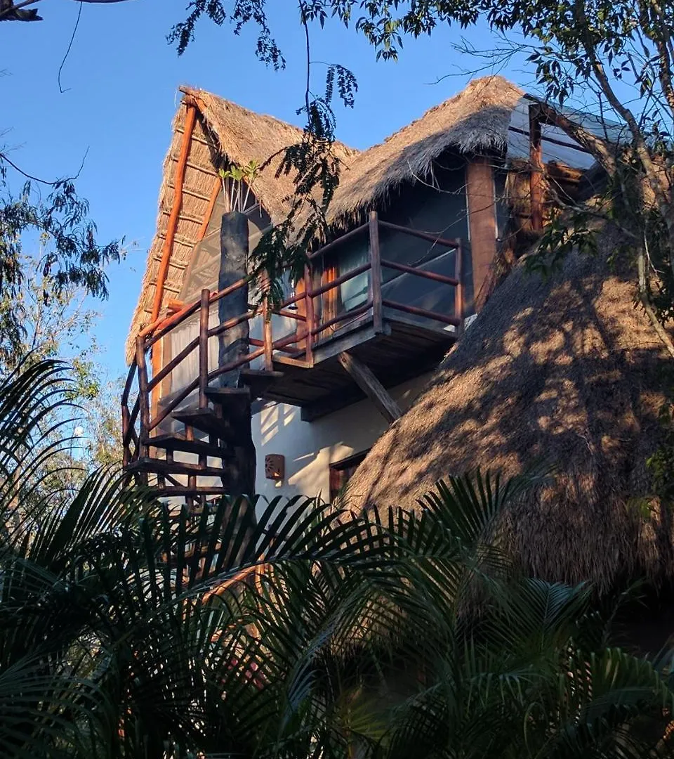 山林小屋 Pueblito Selva Chemuyil别墅
