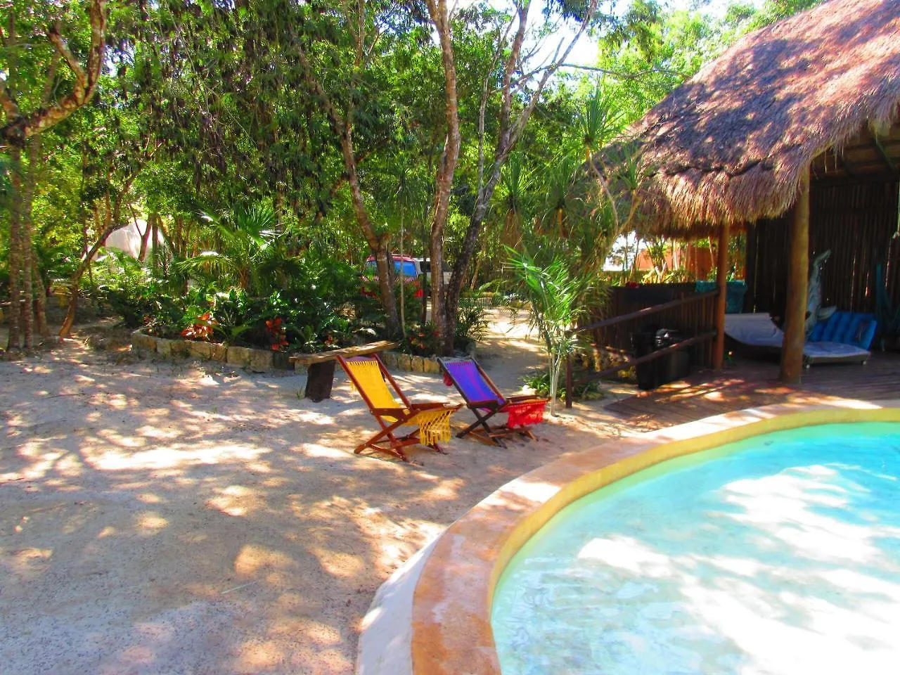 山林小屋 Pueblito Selva Chemuyil别墅