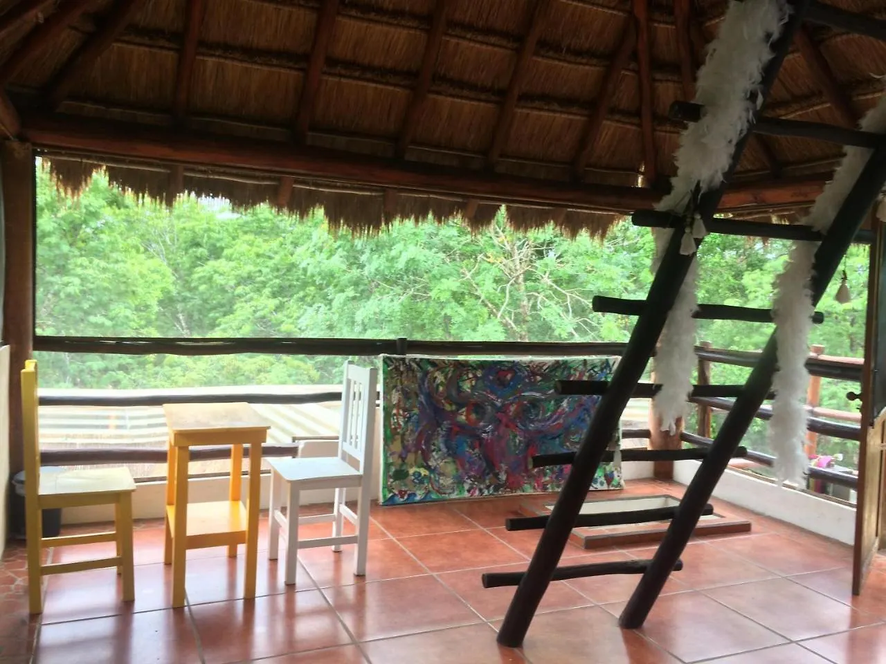 山林小屋 Pueblito Selva Chemuyil别墅